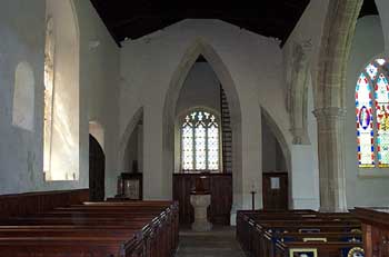 West nave and tower arch