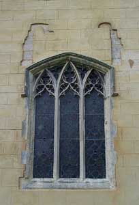 Norman arches in tower