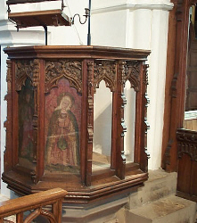 St. Vigor's pulpit