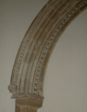Detail of nave arch