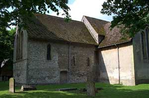 Chancel and north transept