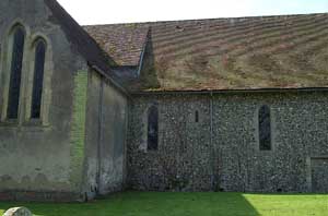 North transept and nave