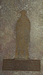 Brass of Geoffrey Bishop